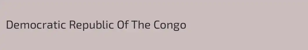 Democratic Republic Of The Congo